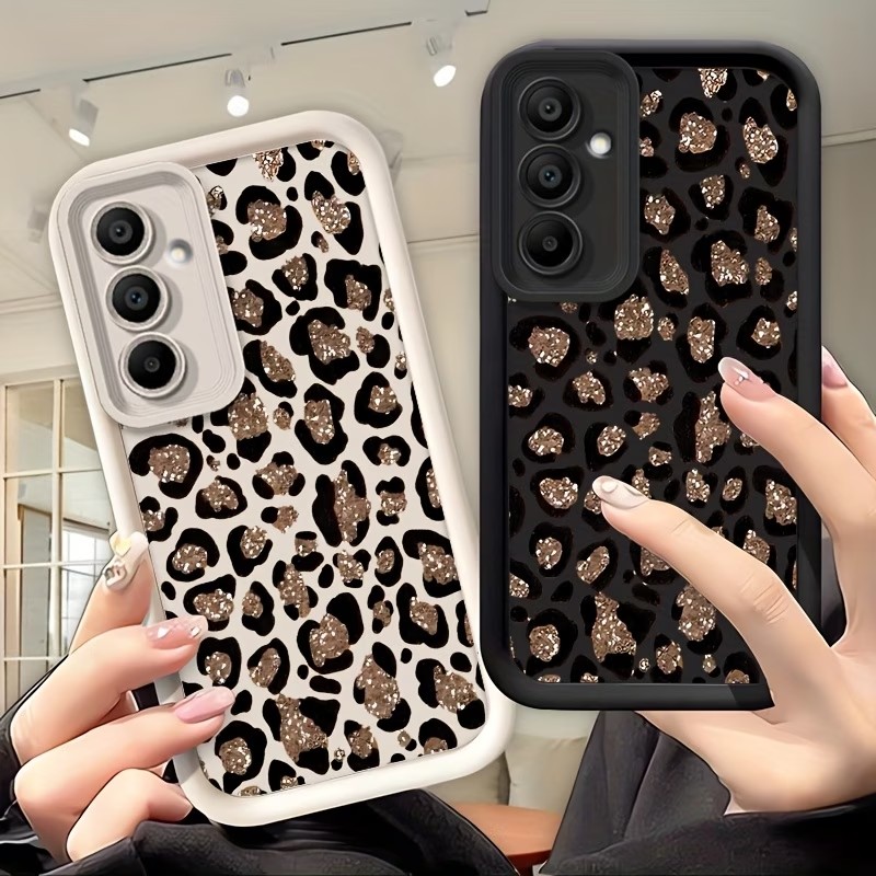Simli Leopar Desenli Silikon T - Samsung Galaxy A55 incelemesi ve fiyatı