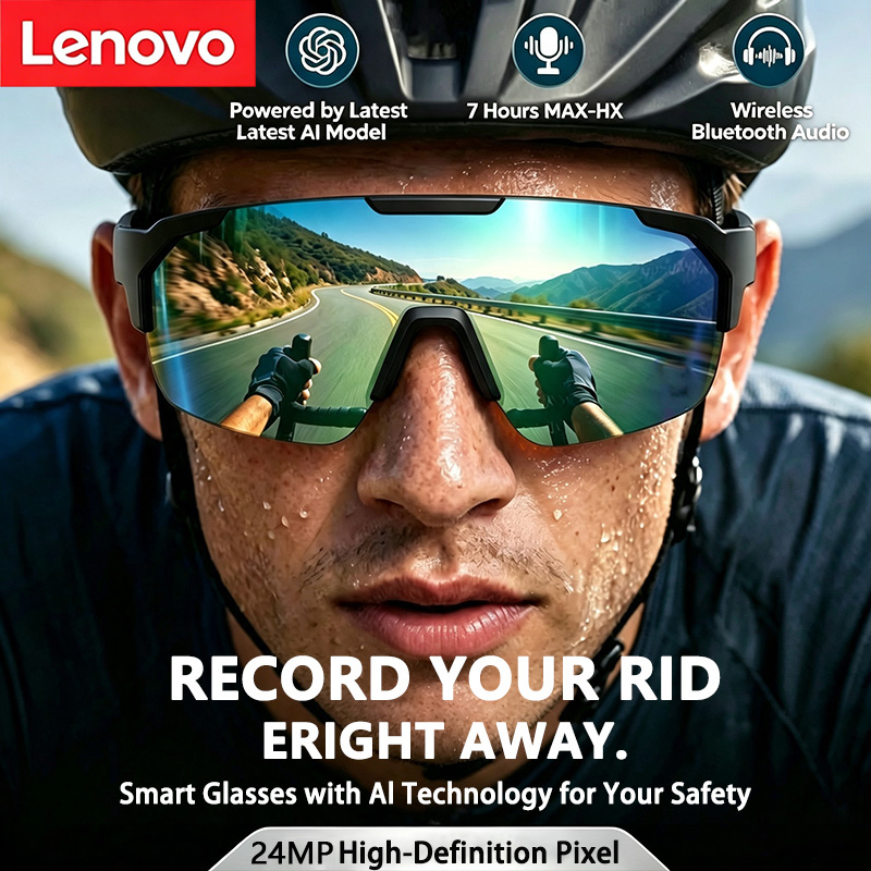 Lenovo 2400W AI Akıllı Bisikle - Smart Glasses Lens incelemesi ve fiyatı