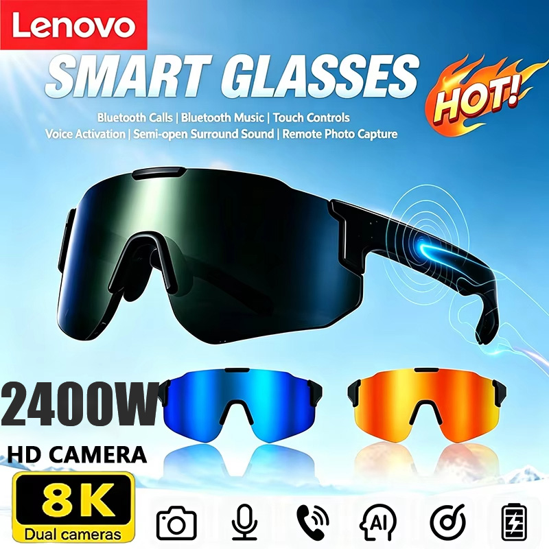 Lenovo 2400W AI Akıllı Bisikle - Smart Glasses Lens incelemesi ve fiyatı